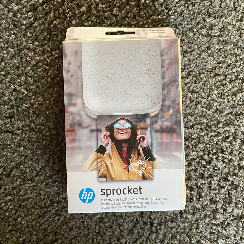 Brand New HP Sprocket Smart Photo Printer